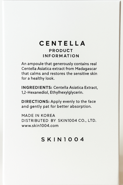 Sérum reparador y calmante / SKIN1004 Madagascar Centella Ampoule