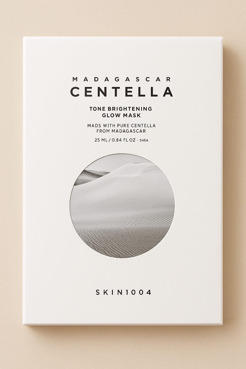 Mascarilla Facial Iluminadora y Calmante de Centella Asiática /Madagascar Centella Glow Mask