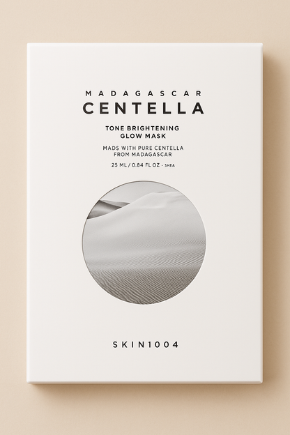 Mascarilla Facial Iluminadora y Calmante de Centella Asiática /Madagascar Centella Glow Mask