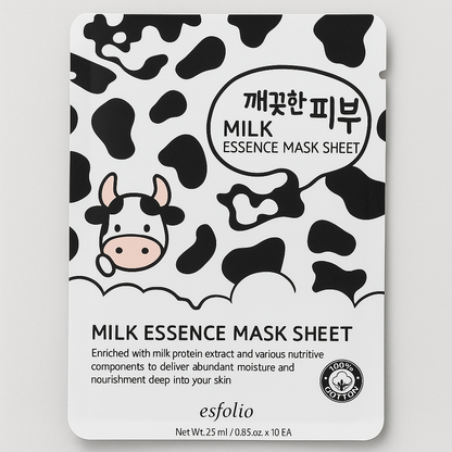 Mascarillas Faciales Esfolio en Caja con 10 Piezas