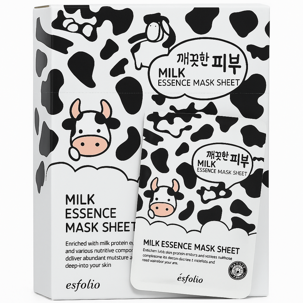 Mascarillas Faciales Esfolio en Caja con 10 Piezas